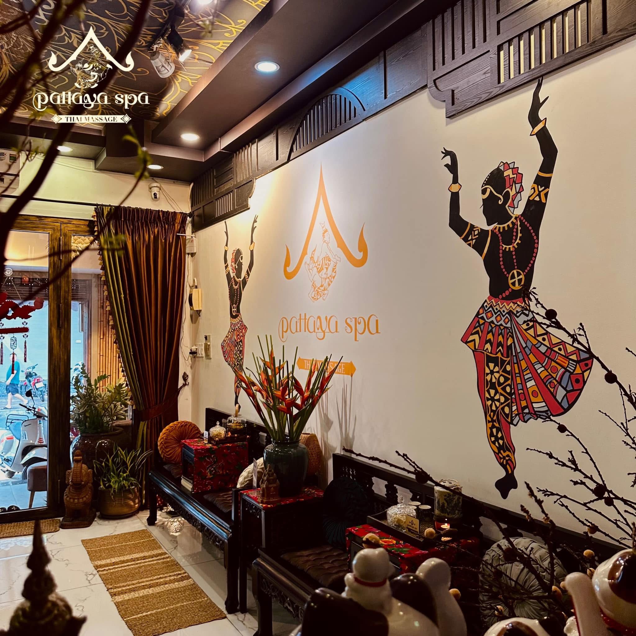 Không gian massage tại Pattaya spa tphcm