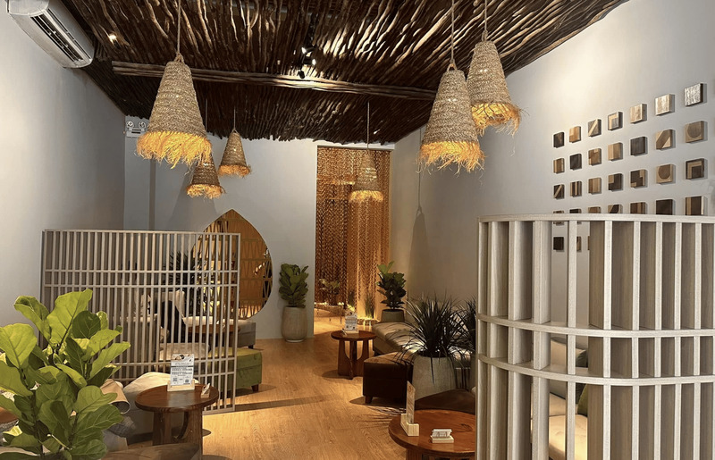 Không gian tại Lá Trà Medical Spa