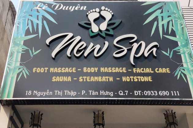 New Spa - Địa chỉ massage body quận 7 chất lượng