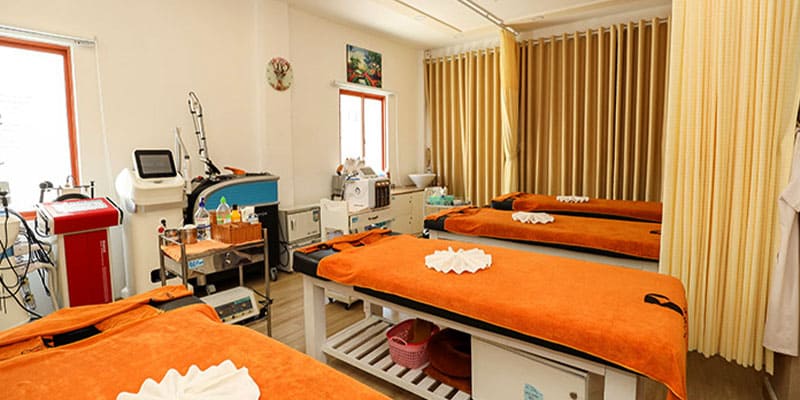 Không gian tại địa chỉ massage bấm huyệt Paradise Spa Phú Nhuận TPHCM