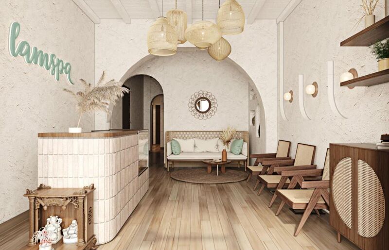 Thiết kế xinh xắn của Lam Spa TPHCM