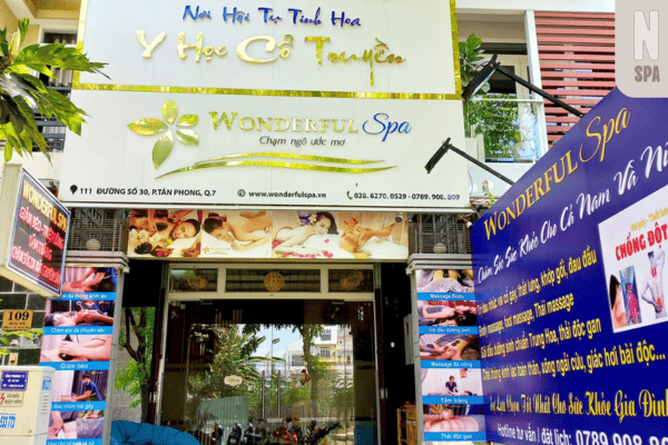 Massage quận 7 thư giãn nhẹ nhàng tại Wonderful Spa